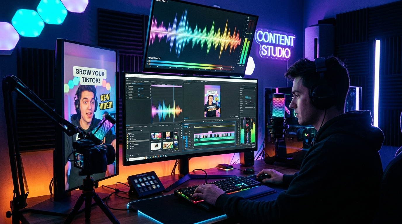 Viral Video & Content Creation Studio